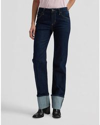 Lee Jeans - London Regular Selvedge Denim Jean Size 24X31 - Lyst