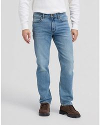 Lee Jeans - West Regular Straight Low Stretch Jean Size 28X32 - Lyst