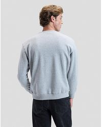 Lee Jeans - Regular Plain Crew Sweatshirt - Lyst