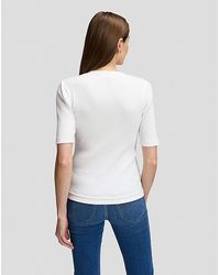 Lee Jeans - Slim Rib Tee - Lyst