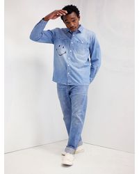 Lee Jeans Denim Shirt in Blue for Men 