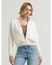 Lee Jeans - Womens Full Zip Logo Sweatshirt - Lyst
