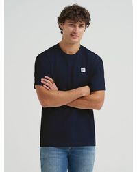 Lee Jeans - Mens Relaxed Fit Patch Logo T-shirt - Lyst