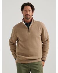 Lee Jeans - Mens Thermal Sherpa Lined 1/4 Zip Pullover - Lyst