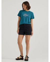 Lee Jeans - Womens Ultra Lux Comfort High Rise Pull-on Utility Shorts - Lyst
