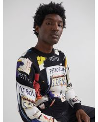 Lee Jeans - Mens X Basquiat Printed Sweater - Lyst