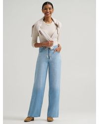 Lee Jeans - Legendary Loose Drawstring Trouser Jeans - Lyst