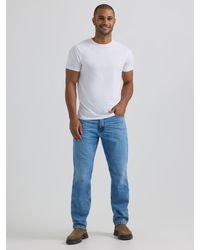Lee Jeans - Legendary Relaxed Fit Flannel And Fce Lined Jeans - Lyst