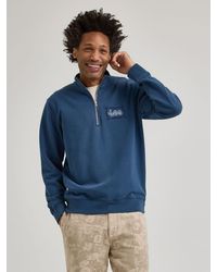 Lee Jeans - Mens X Paul Smith Quarter Zip Sweatshirt - Lyst