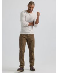 Lee Jeans - Legendary Relaxed Fit Flannel And Fce Lined Jeans - Lyst