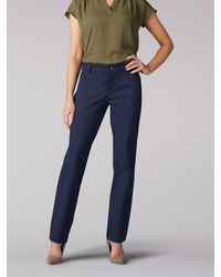 Lee Jeans - Wrinkle Free Relaxed Fit Pants - Lyst
