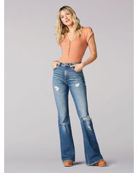lee vintage modern flare jeans