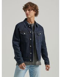 Lee Jeans - Mens Regular Fit Denim Rider Jacket - Lyst