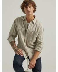 Lee Jeans - Mens Relaxed Fit 2.0 Worker Shirt - Lyst