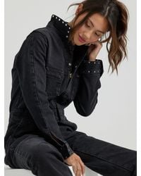 Lee Jeans - Womens Studded Union-alls - Lyst