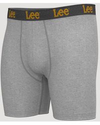 Lee Jeans - Mens 3-pack Boxer Briefs - Lyst