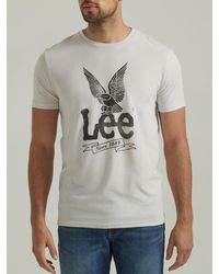 Lee Jeans - Mens Eagle 1889 Graphic T-shirt - Lyst