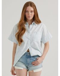 Lee Jeans - Womens Shorts Sve Polka Dot Utility Shirt - Lyst