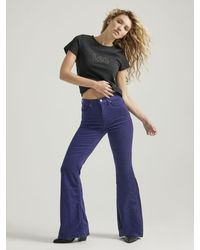 Lee Jeans - Womens High Rise Corduroy Flare Pants - Lyst