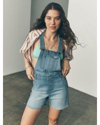 Lee Jeans - Womens Denim Roll Cuff Shorts-all - Lyst
