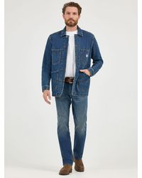 Lee Jeans - Mens Heritage Denim Mvp Regular Straight Jeans - Lyst