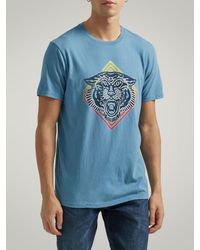 Lee Jeans - Mens Tiger Shadow Graphic T-shirt - Lyst