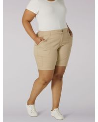 lee jean shorts plus size