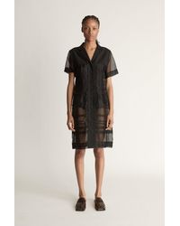 Innes Shoes Lee Mathews Skye Shirt Dress in Natural | Lyst