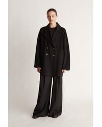 Lee Mathews - Florentine Cashmere Pea Coat - Lyst