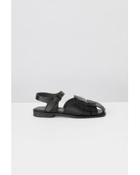 Hebe Studio - Hereu Pedra Closed-Toe Fisherman Sandal - Lyst