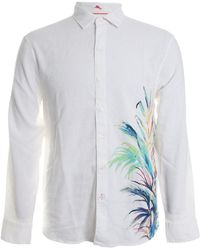 Tommy Bahama Firework Fronds Button-down Shirt - White