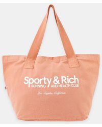 Sporty & Rich Club Tote Bag - Pink