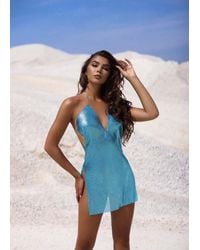 LemonLunar - The Roxy Chainmail Dress - Lyst