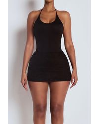 LemonLunar - The Suede Mini Skirt - Lyst