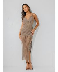 LemonLunar - The Aria Crochet Maxi Dress - Lyst