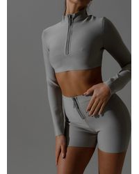 LemonLunar - The Sienna Bandage Two Piece Diamante Zip - Lyst
