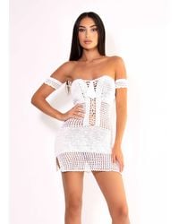 LemonLunar - The Chloe Crochet Dress - Lyst