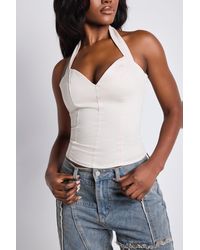 LemonLunar - The Structured Corset Top - Lyst