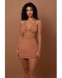LemonLunar - The Jadis Bandage Glitter Dress - Lyst