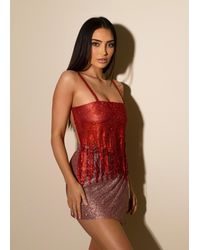 LemonLunar - The Miley Diamante Top - Lyst