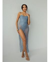 LemonLunar - The Sequin Lace Maxi Dress - Lyst