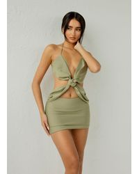 LemonLunar - The Knot Bandage Dress - Lyst