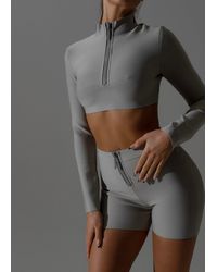 LemonLunar - The Sienna Bandage Two Piece Diamante Zip - Lyst