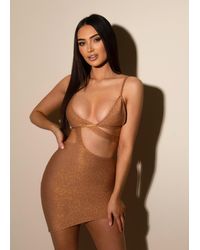 LemonLunar - The Jesse Glitter Bandage Dress - Lyst