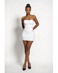 LemonLunar - The Samira Bandage Mini Skirt - Lyst