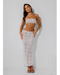 LemonLunar - The Lace Maxi Set - Lyst