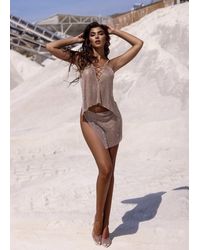 LemonLunar - The Adeen Diamante Top - Lyst