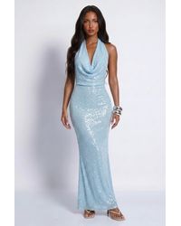 LemonLunar - The Salome Sequin Maxi Dress - Lyst