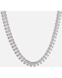 LemonLunar - 316L Stainless Steel Tennis Necklace Certí X Lemonlunar - Lyst