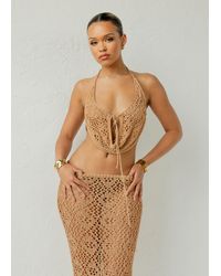 LemonLunar - The Glitter Crochet Top - Lyst